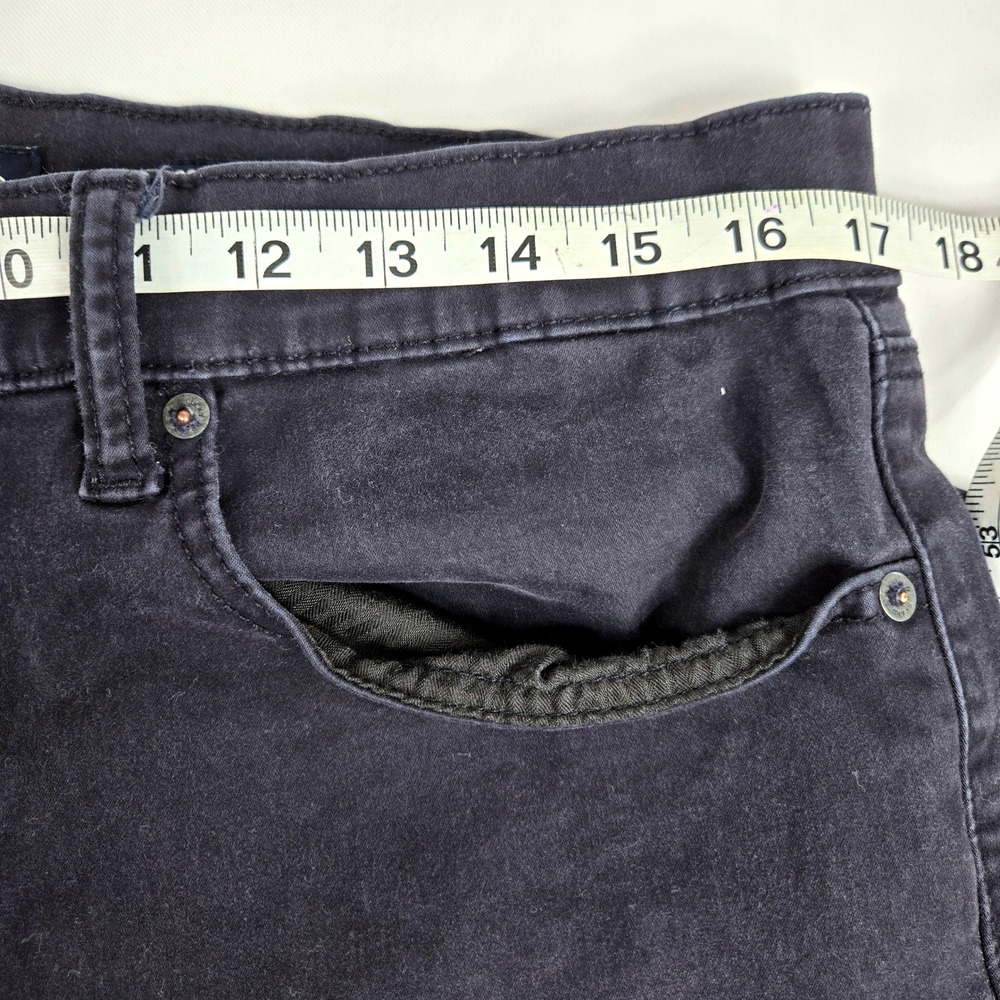 Lucky Brand 121 Slim Jeans Dark Blue Denim Pants Men's Size 34x29 Streetwear‎ - Picture 6 of 11